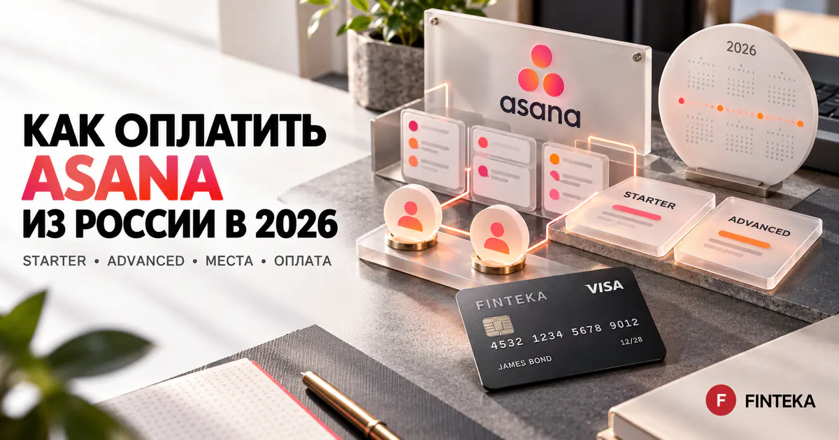 Как оплатить Asana из России в 2026 году: Starter, Advanced, места и ошибки оплаты