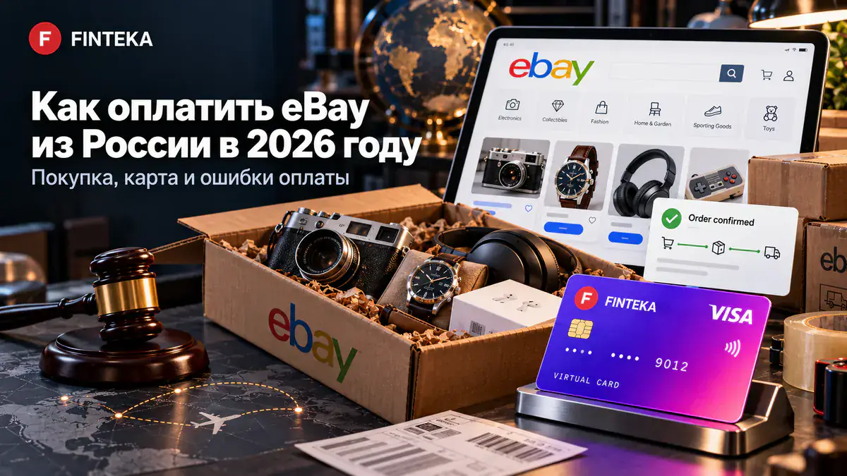 eBay из России в 2026 году: как оплатить покупку и что делать, если карта не проходит