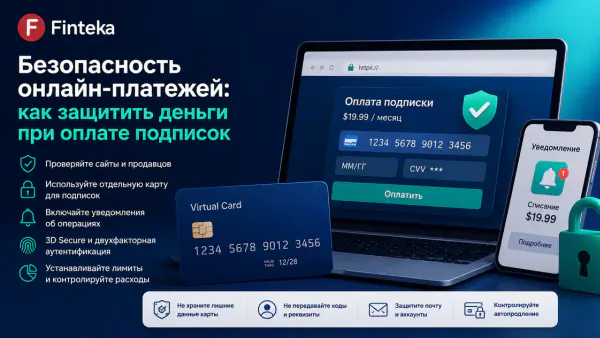 Безопасность онлайн-платежей в 2026 году: 9 правил