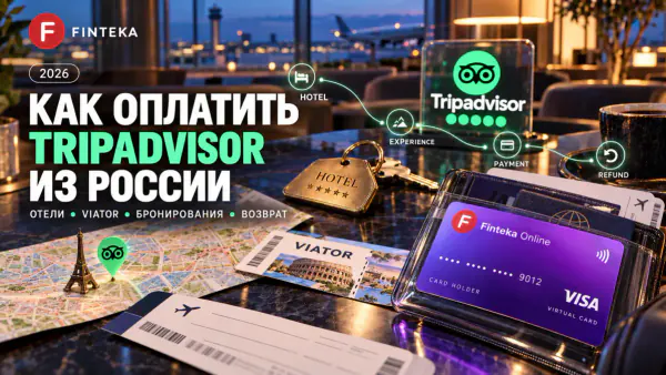 Как оплатить Tripadvisor в России в 2026: Viator и бронирования