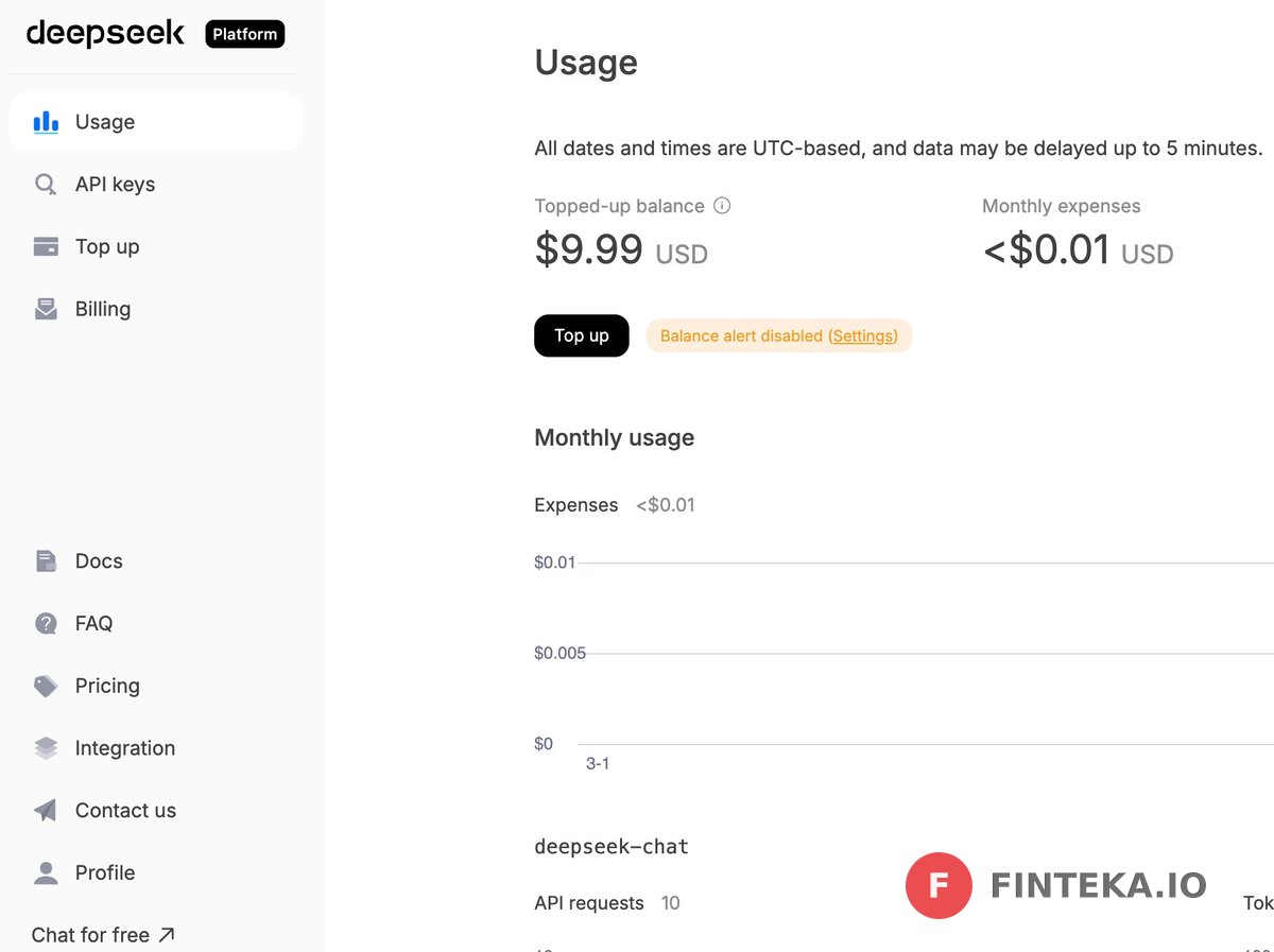 Ну deepseek пополнил
Дальше посмотрим